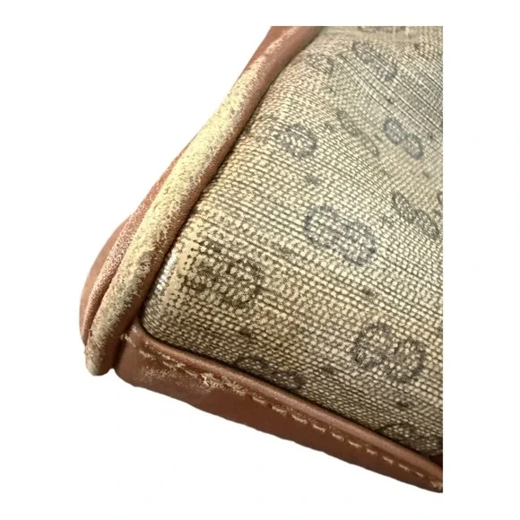 Gucci Micro GG Monogram Top Handle Bag Vintage Brown - Picture 8 of 11